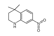 Quinoline, 1,2,3,4-tetrahydro-4,4-dimethyl-7-nitro- picture