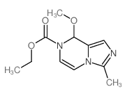 ethyl 5-methoxy-9-methyl-1,4,8-triazabicyclo[4.3.0]nona-2,6,8-triene-4-carboxylate structure
