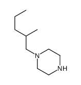 Piperazine, 1-(2-methylpentyl)- (9CI)结构式