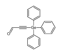 3-triphenylgermylprop-2-ynal Structure