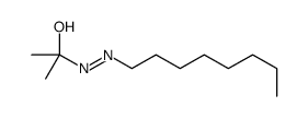 2-(octyldiazenyl)propan-2-ol Structure