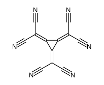 2-[2,3-bis(dicyanomethylidene)cyclopropylidene]propanedinitrile Structure