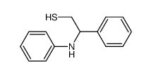 2-Phenyl-2-phenylamino-ethanethiol结构式