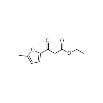 Ethyl 3-(5-methylfuran-2-yl)-3-oxopropanoate Structure