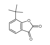7-tert-butyl-benzofuran-2,3-dione Structure