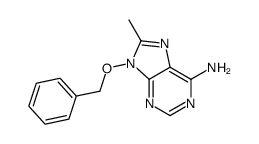 8-methyl-9-phenylmethoxypurin-6-amine Structure