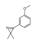 3-(3-methoxyphenyl)-2,2-dimethylazirine Structure
