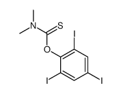 O-(2,4,6-triiodophenyl) N,N-dimethylcarbamothioate Structure