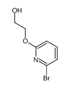 2-(6-bromopyridin-2-yl)oxyethanol Structure