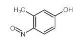 Phenol,3-methyl-4-nitroso-结构式