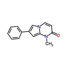 1-Methyl-7-phenylpyrrolo[1,2-a]pyrimidin-2(1H)-one结构式