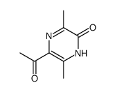 5-acetyl-3,6-dimethyl-1H-pyrazin-2-one Structure