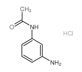 3'-Aminoacetanilide hydrochloride structure