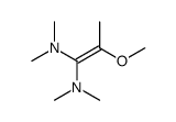 2-methoxy-1-N,1-N,1-N',1-N'-tetramethylprop-1-ene-1,1-diamine结构式