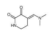 4-(dimethylaminomethylidene)piperidine-2,3-dione结构式