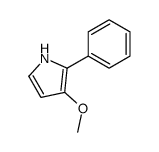 3-methoxy-2-phenyl-1H-pyrrole结构式