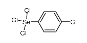 p-chorophenylselenium trichloride Structure