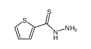 2-thiophenethiocarboxyhydrazide结构式