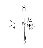 Fe(CO)2(trimethylphosphine)3结构式