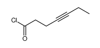 hept-4-ynoyl chloride Structure