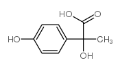 DL-p-Hydroxyphenyllactic acid structure