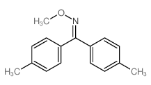 Methanone,bis(4-methylphenyl)-, O-methyloxime Structure