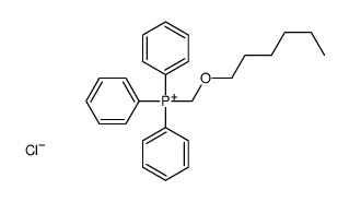 hexoxymethyl(triphenyl)phosphanium,chloride结构式