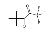 Ethanone, 1-(3,3-dimethyl-2-oxetanyl)-2,2,2-trifluoro- (9CI) structure