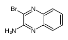 2-Amino-3-bromoquinoxaline结构式