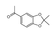 1-(2,2-dimethylbenzo[d][1,3]dioxol-5-yl)ethanone结构式