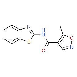 4-Isoxazolecarboxamide,N-2-benzothiazolyl-5-methyl-(9CI) picture
