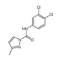 N-(3,4-dichlorophenyl)-3-methyl-1H-pyrazole-1-carboxamide Structure