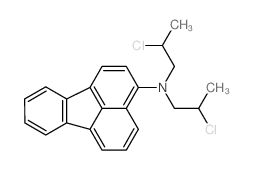 N,N-bis(2-chloropropyl)fluoranthen-3-amine picture
