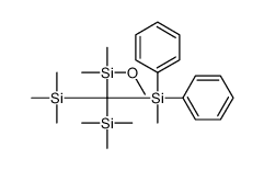 methoxy-dimethyl-[[methyl(diphenyl)silyl]-bis(trimethylsilyl)methyl]silane Structure