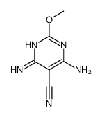 5-Pyrimidinecarbonitrile,4,6-diamino-2-methoxy-(9CI) picture