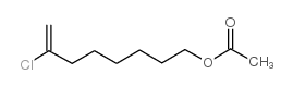 8-ACETOXY-2-CHLORO-1-OCTENE结构式