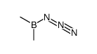 azidodimethylborane Structure