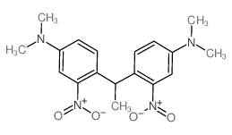 4-[1-(4-dimethylamino-2-nitro-phenyl)ethyl]-N,N-dimethyl-3-nitro-aniline Structure