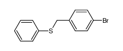 1-Bromo-4-(phenylsulfanylmethyl)benzene Structure