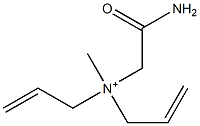 2-Propen-1-aminium,N-(2-amino-2-oxoethyl)-N-methyl-N-2-propenyl-(9CI) structure