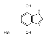 4,7-dihydroxybenzo[d]imidazole monohydrobromide结构式