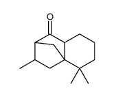 hexahydro-3,5,5-trimethyl-2H-2,4a-methanonaphthalen-1(5H)-one结构式