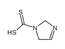 1H-Imidazole-1-carbodithioicacid,2,5-dihydro-(9CI)结构式