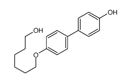 4-[4-(6-hydroxyhexoxy)phenyl]phenol结构式