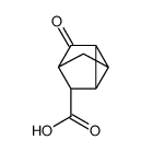 Tricyclo[2.2.1.02,6]heptane-3-carboxylic acid, 5-oxo-, (1R,2S,3R,4S,6R)-rel- (9CI) structure