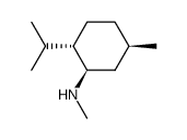 p-Menthan-3-amine, N-methyl-, (1R,3R,4S)-(-)- (8CI) structure