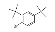 1-bromo-2,4-di-tert-butylbenzene Structure