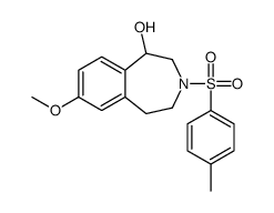 7-Methoxy-3-[(4-methylphenyl)sulfonyl]-2,3,4,5-tetrahydro-1H-3-be nzazepin-1-ol Structure