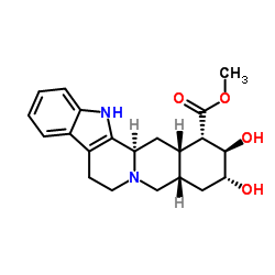 18-Beta-hydroxy-3-epi-alpha-yohimbine structure