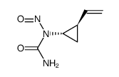 N-nitroso-N(trans-2-vinylcyclopropyl)urea Structure